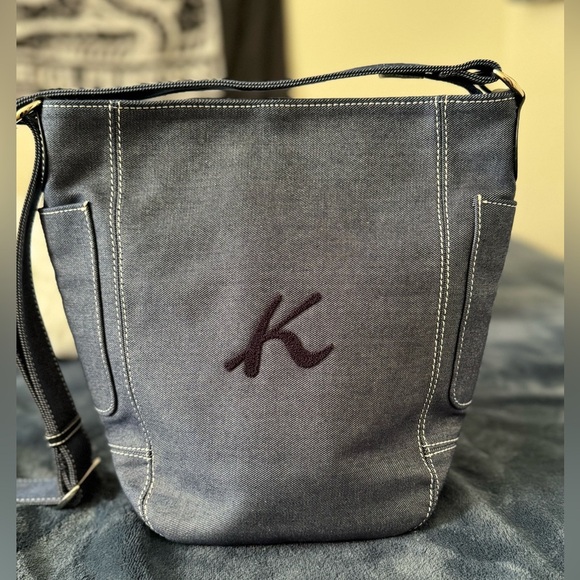 Kitamura Yokohama Handbags - KITAMURA 2 YOKOHAMA DENIM SHOULDER BAG